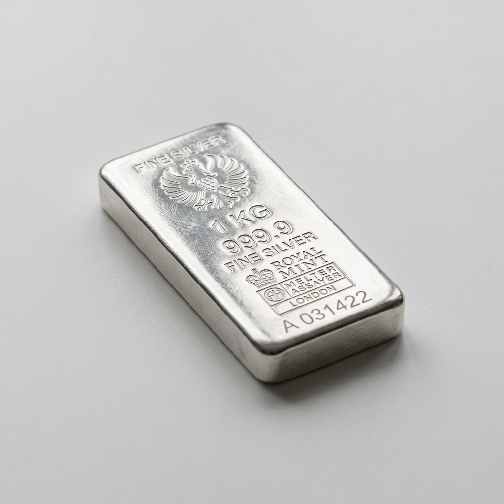 100g 99.9% Silver Bar